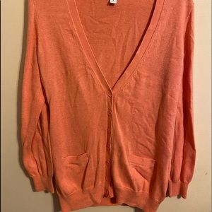 Old Navy Coral Cardigan
